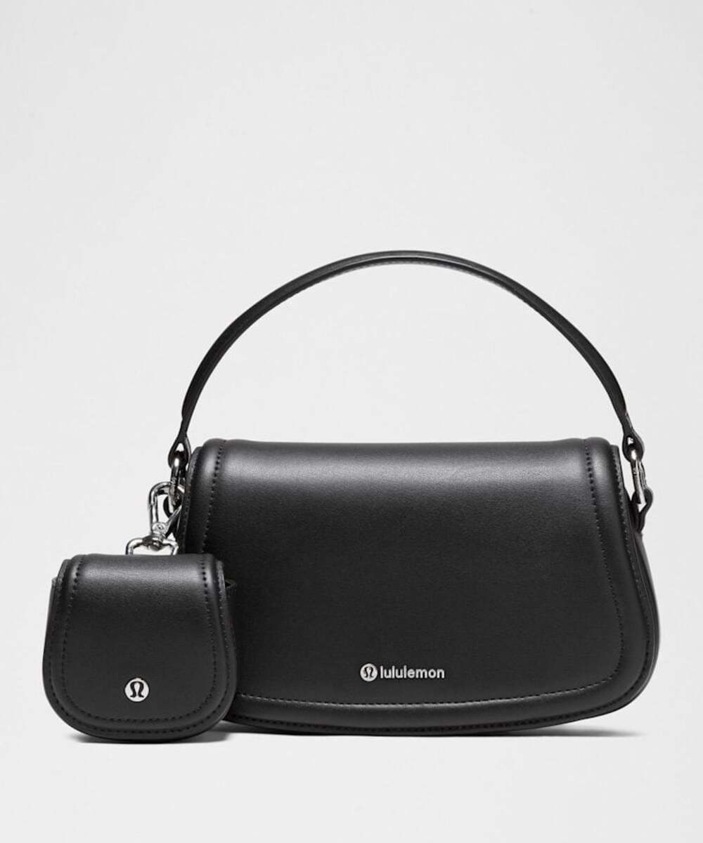 Lululemon Leather Alternative Mini Bag 1.2L Black